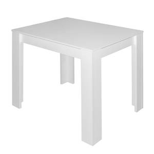 Table Fairford Blanc mat - 80 x 60 cm