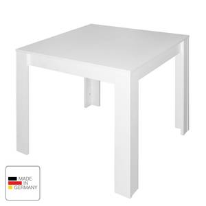 Eettafel Fairford Mat wit - 80 x 80 cm