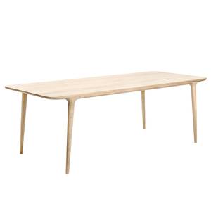 Table en bois massif FLEEK Chêne massif - Chêne clair - 160 x 90 cm