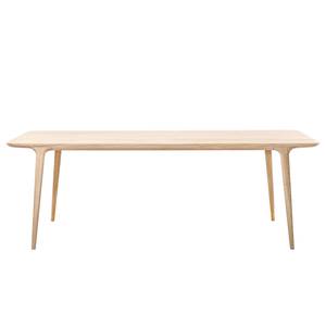 Table en bois massif FLEEK Chêne massif - Chêne clair - 160 x 90 cm