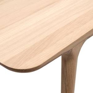 Table Fleek Chêne massif - Chêne clair - 160 x 90 cm