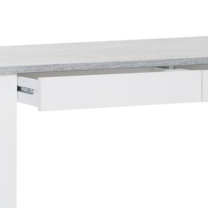 Eettafel Felin II Concrete look/Wit