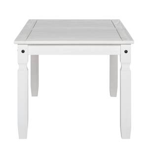 Table à  manger Finca Rustica Pin massif - Blanc - 160 x 90 cm