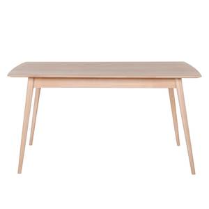 Table en bois massif FINSBY rectangle Hêtre massif - 140 x 90 cm