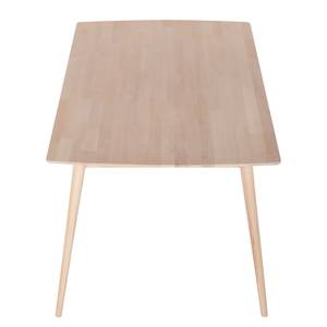 Table en bois massif FINSBY rectangle Hêtre massif - 140 x 90 cm