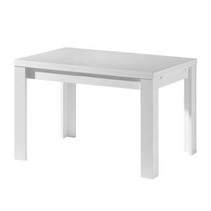 Table extensible Leaf I Blanc - 160 x 80 cm