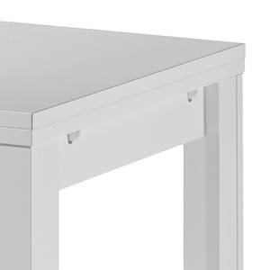 Table extensible Leaf I Blanc - 140 x 80 cm