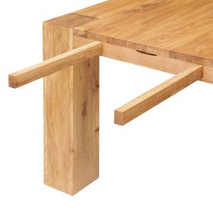 Eettafel George massief eikenhout - Eik - 140 x 110 cm