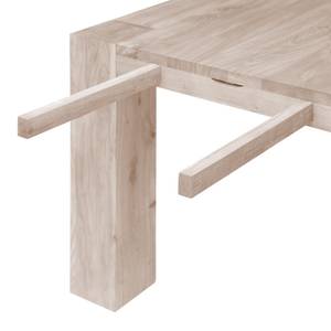 Eettafel George massief eikenhout - Lichte eikenhouten - 200x110cm