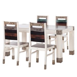 Eettafel Goa White meerkleurig