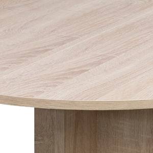 Eettafel Grays (met uitschuiffunctie) Bruin - Plaatmateriaal - 80 x 75 x 80 cm