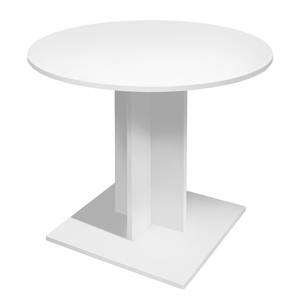 Eettafel Grays (met uitschuiffunctie) Wit - Plaatmateriaal - 80 x 75 x 80 cm