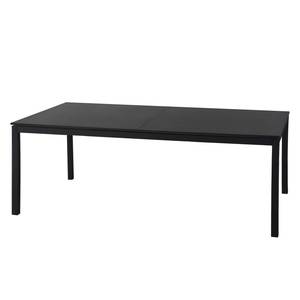 Eettafel Grigio (uitschuifbaar) antracietkleurig/zwart