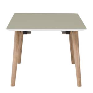 Table Helvig I Chêne partiellement massif - Chêne / Gris - 170 x 95 cm