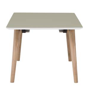 Table Helvig I Chêne partiellement massif - Chêne / Gris - 220 x 95 cm