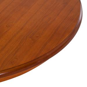 Eettafel Hermia deels massief rubberboomhout - Bruin/wit