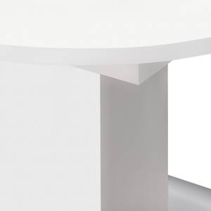 Table extensible Hoton Blanc mat - Diamètre : 104 cm