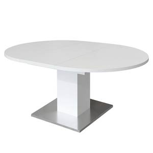 Table extensible Hoton Blanc mat - Diamètre : 120 cm