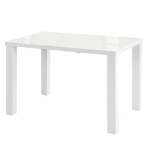 Eettafel Julian (uitschuifbaar) hoogglans wit