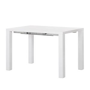 Table extensible Julian Blanc brillant