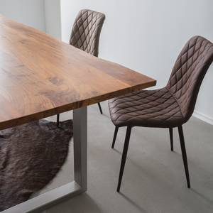 Table Kapra Acacia massif / Métal - 200 x 100 cm