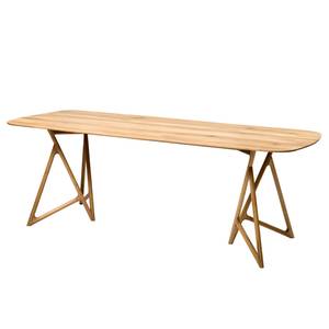 Eettafel Koza massief eikenhout - Eik - 160x90cm