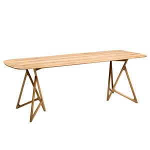 Eettafel Koza massief eikenhout - Eik - 160x90cm