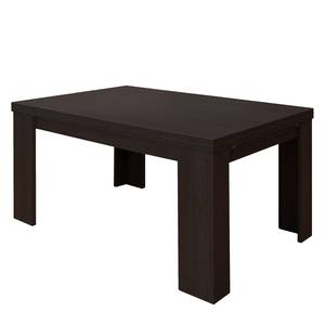 Eettafel Leaf III (met uitschuiffunctie) Rookeikenhouten look - Breedte: 160 cm