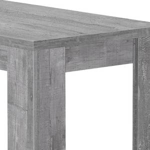 Table haute Bertry Gris - Bois manufacturé - 120 x 104 x 60 cm