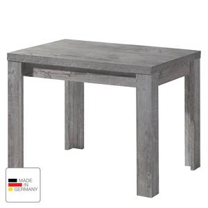 Eettafel Leaf (met uitschuiffunctie) Concrete look - 110 x 60 cm