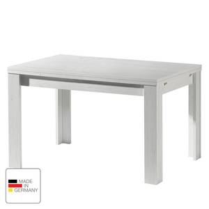Table extensible Leaf Imitation pin blanc - 140 x 80 cm