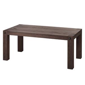 Tavolo da pranzo Leeds Legno massello di quercia Effetto rovinato effetto 180 x 90 cm - 180 x 90 cm