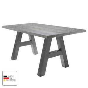 Eettafel Leeton I Concrete look - 160 x 90 cm