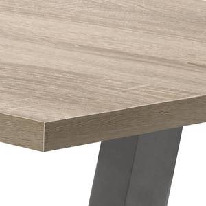 Table Leeton I Imitation chêne brut de sciage - 200 x 100 cm