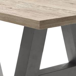 Table Leeton I Imitation chêne sable - 180 x 90 cm