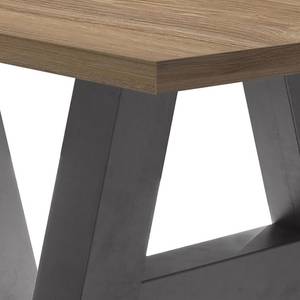 Table Leeton I Imitation chêne de Stirling - 180 x 90 cm