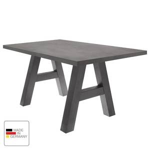 Table Leeton I Graphite - 140 x 90 cm