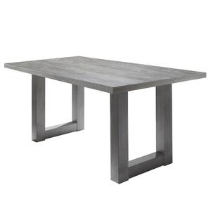 Table Leeton II Imitation béton - 160 x 90 cm