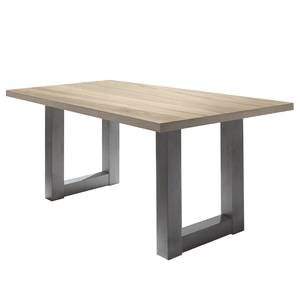 Table Leeton II Imitation chêne brut de sciage - 160 x 90 cm