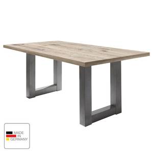 Eettafel Leeton II Eikenhouten look zandkleurig - 180 x 90 cm