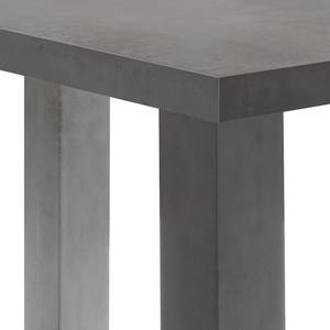 Table Leeton II Graphite - 140 x 90 cm