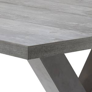 Tavolo da pranzo Leeton III Effeto cemento - 160 x 90 cm