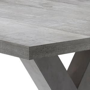 Eettafel Leeton III Concrete look - 180 x 90 cm