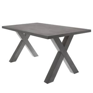 Table Leeton III Graphite - 140 x 90 cm