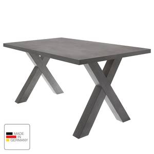Table Leeton III Graphite - 140 x 90 cm