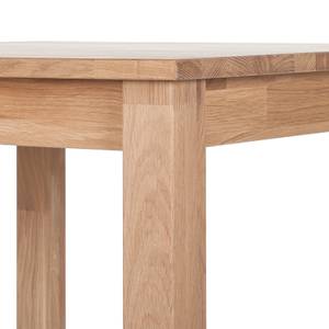 Table LemsiWOOD Chêne blanc huilé - 80 x 80 cm