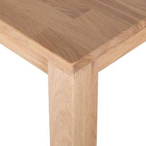 Table LemsiWOOD Chêne blanc huilé - 80 x 80 cm