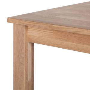 Table LemsiWOOD Chêne blanc huilé - 80 x 80 cm