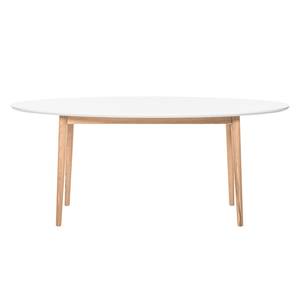 Table LINDHOLM ovale Chêne partiellement massif - 190 x 100 cm