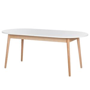 Table extensible LINDHOLM ovale Chêne partiellement massif - 190 x 90 cm